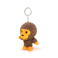 BABY MILO FAUX FUR PLUSH DOLL KEYCHAIN