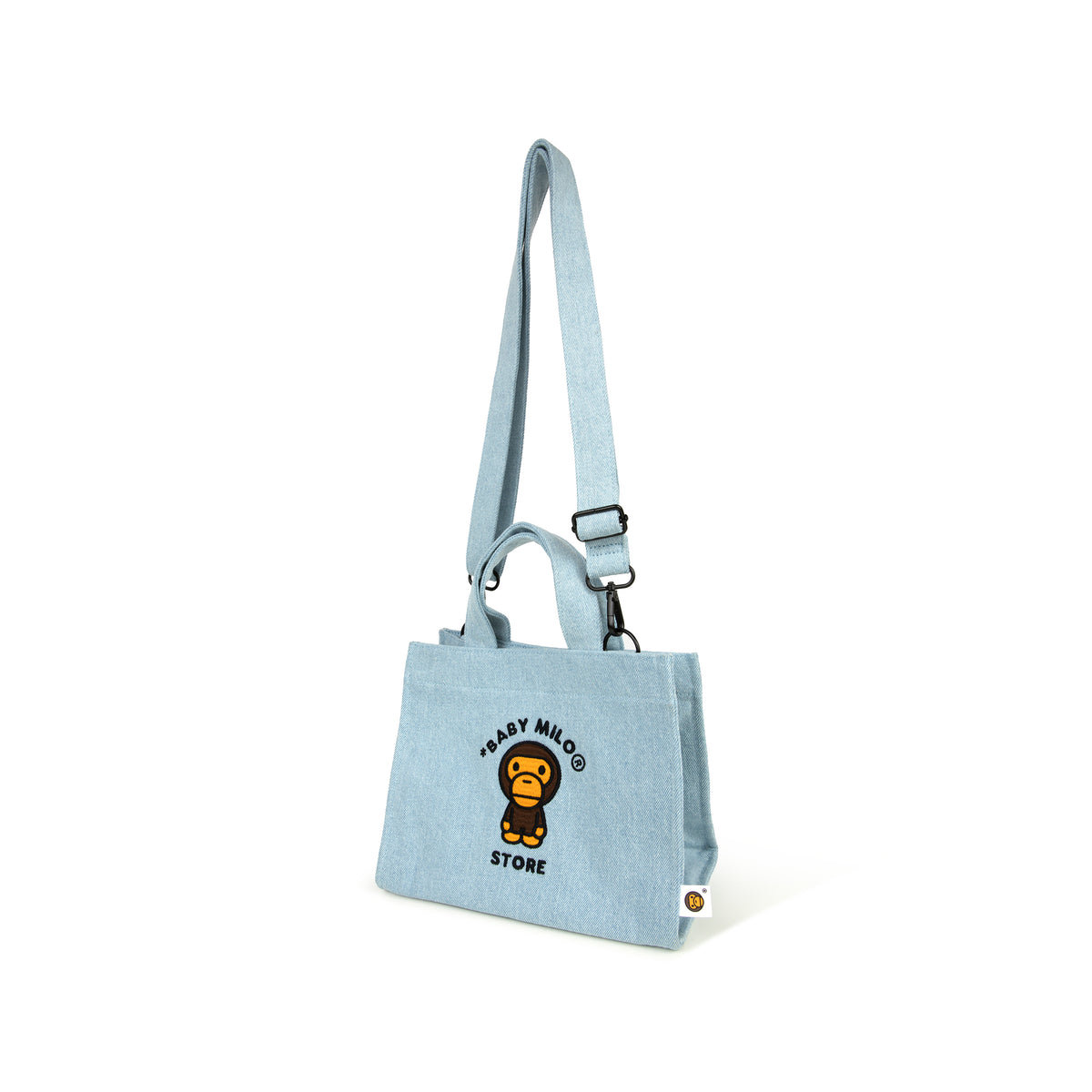 BABY MILO DENIM SMALL TOTE BAG