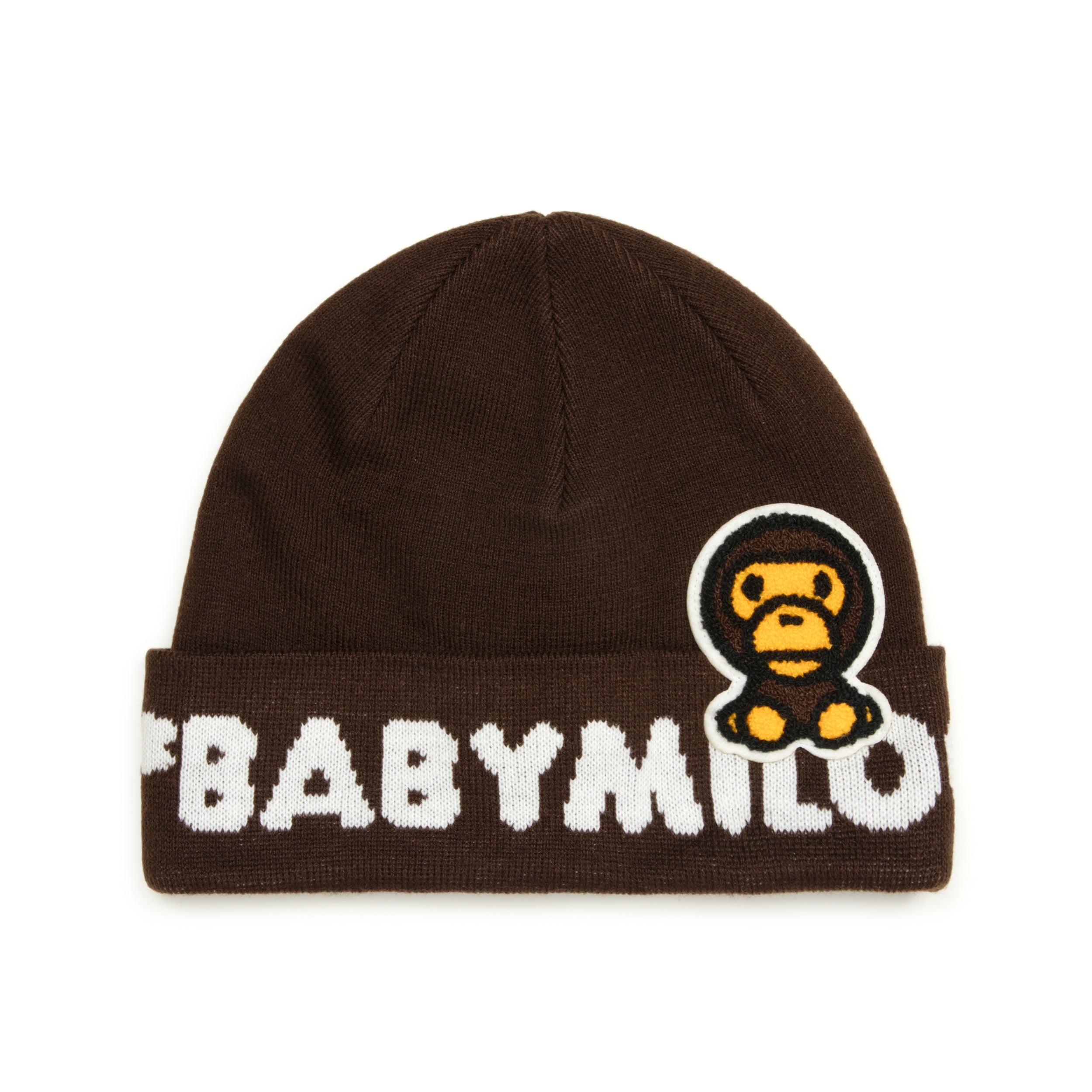 BAPE BABY MILO KNITニット帽 ビーニー BABY MILO® STORE Beanie hat | Bape official website – uk.bape.com