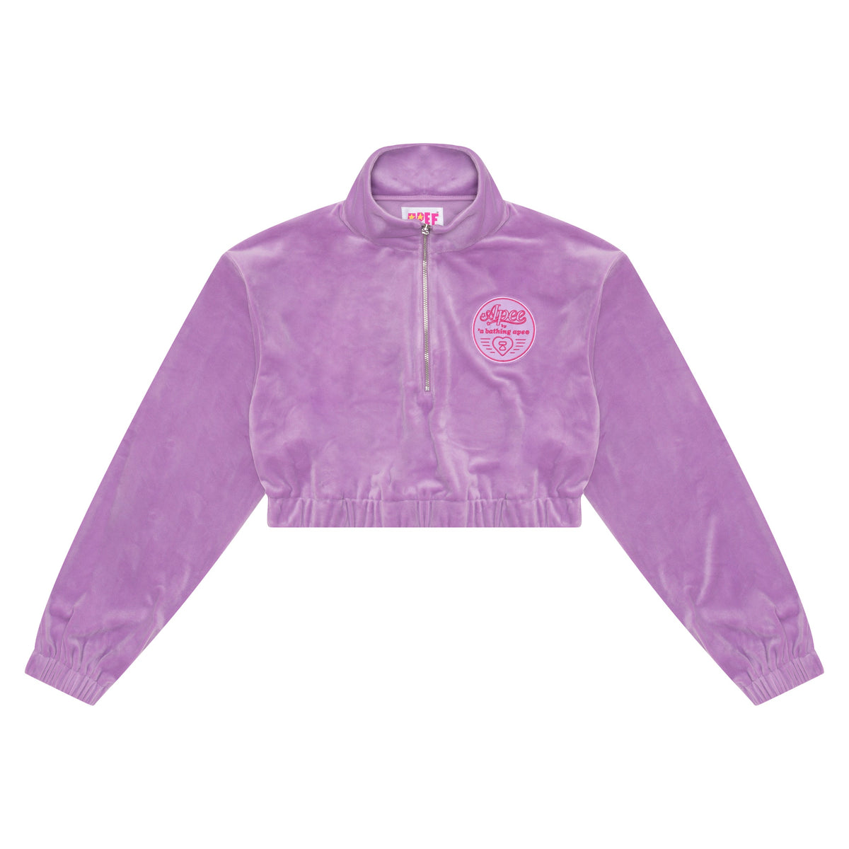 CROPPED ZIP UP SWEAT SHIRT