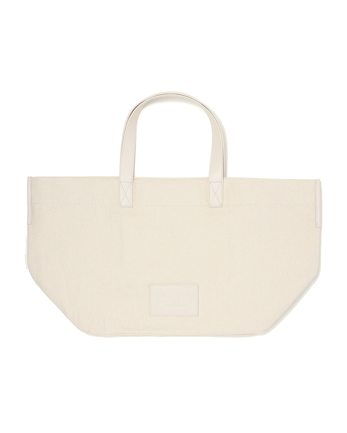 BAPY OVERSIZED CANVAS TOTE BAG