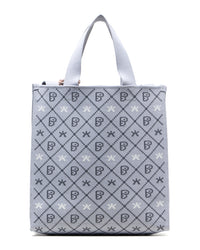 BAPY MONOGRAM KNIT SHOPPER