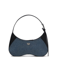 BAPY DENIM SHOULDER BAG