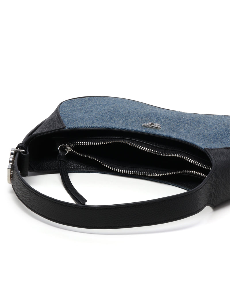 BAPY DENIM SHOULDER BAG