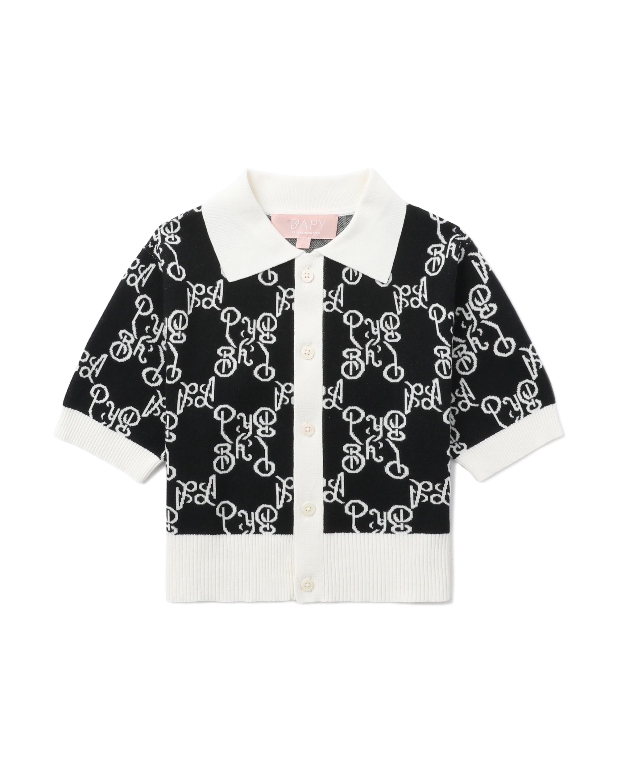 BAPY® Polo knit cardigan | Bape official website – uk.bape.com