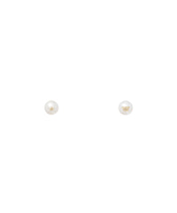 BAPY LOGO PEARL EAR STUDS