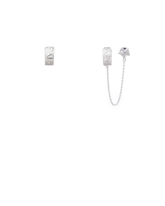 BAPY LOGO EARCUFF SET