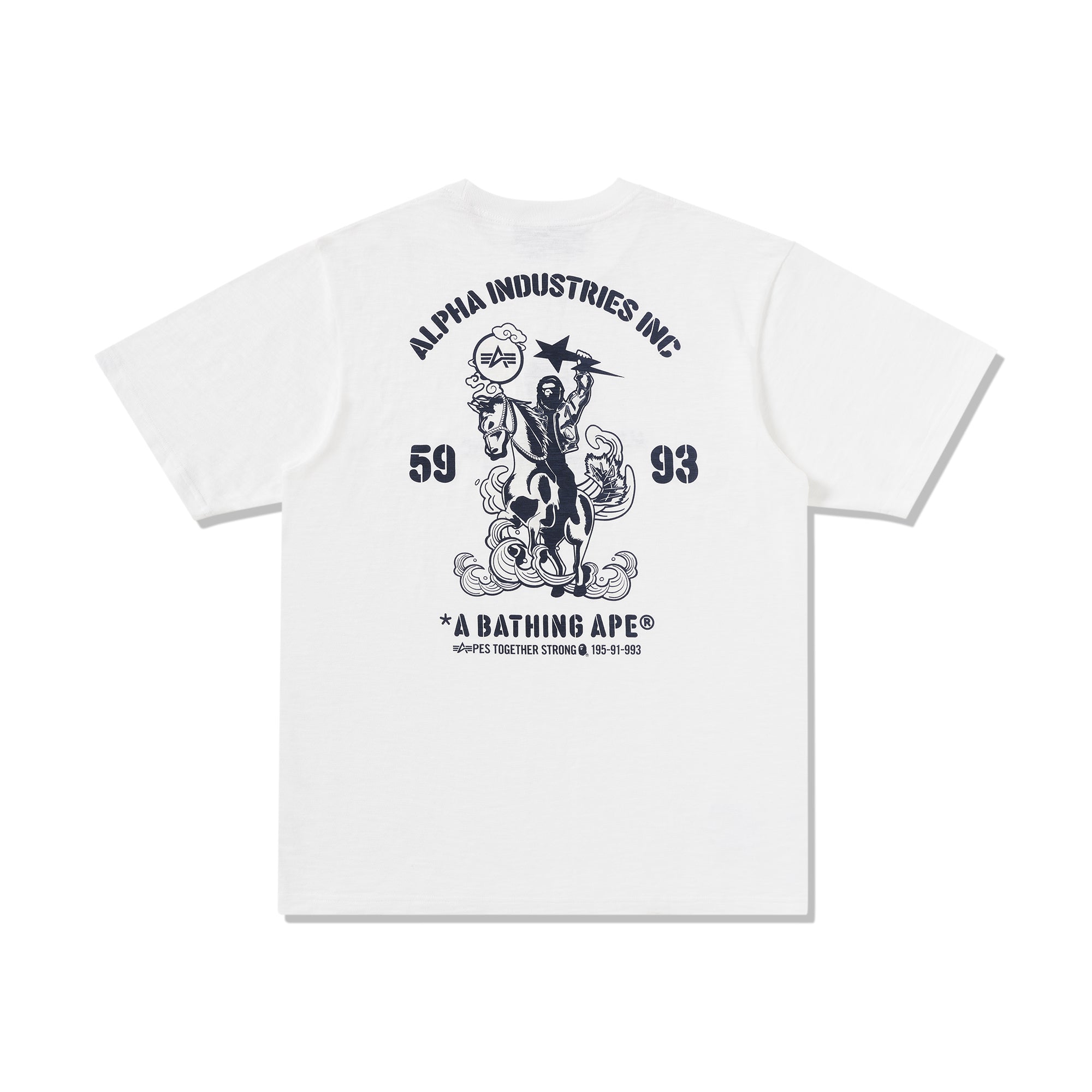 BAPE® X ALPHA INDUSTRIES TEE – uk.bape.com