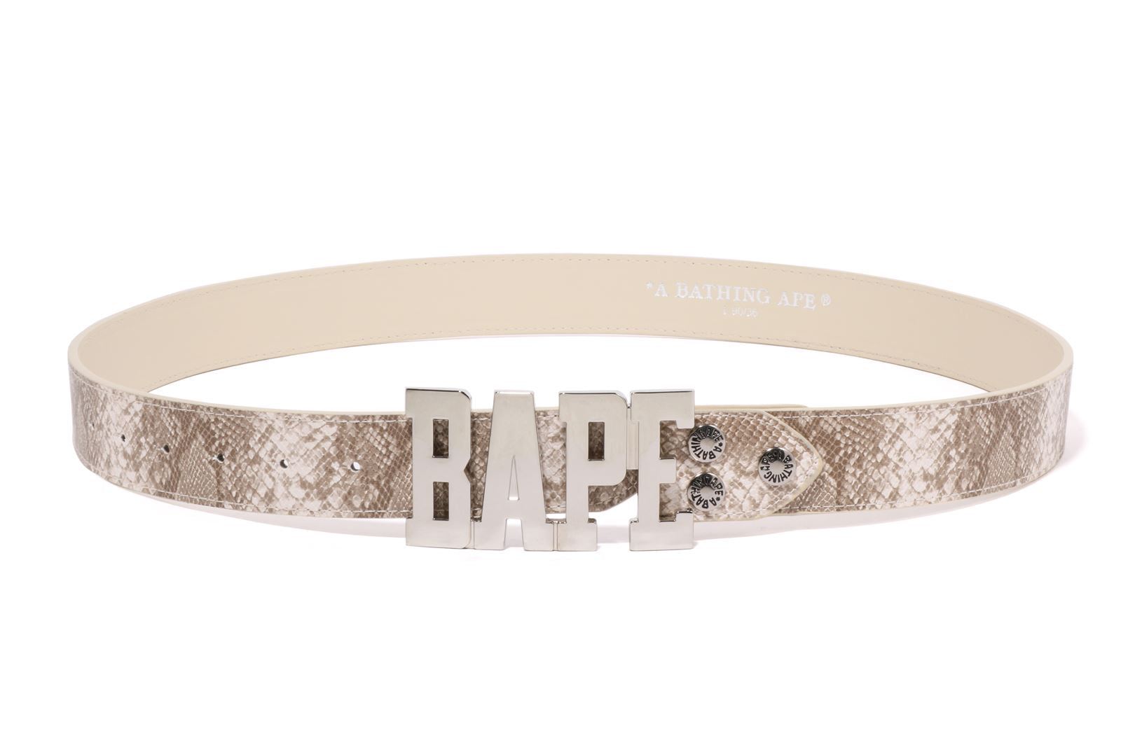 BAPE SNAKE BELT – uk.bape.com