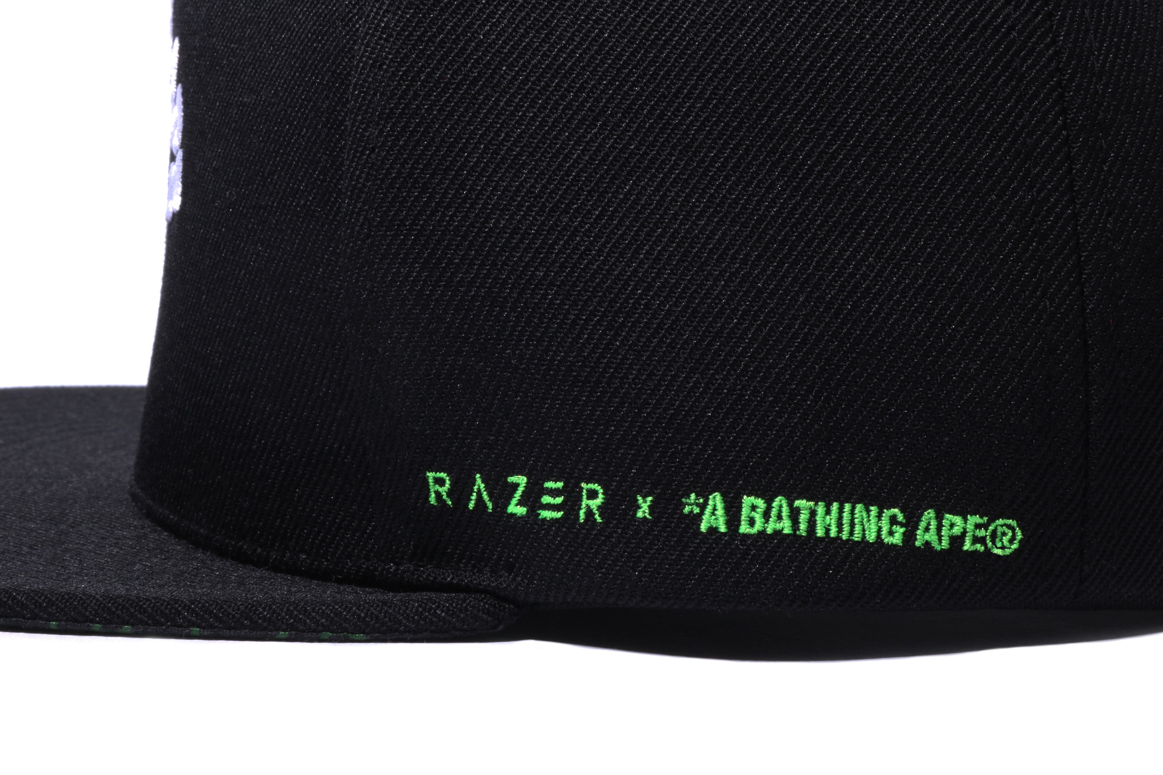 BAPE® X RAZER SNAP BACK CAP – uk.bape.com