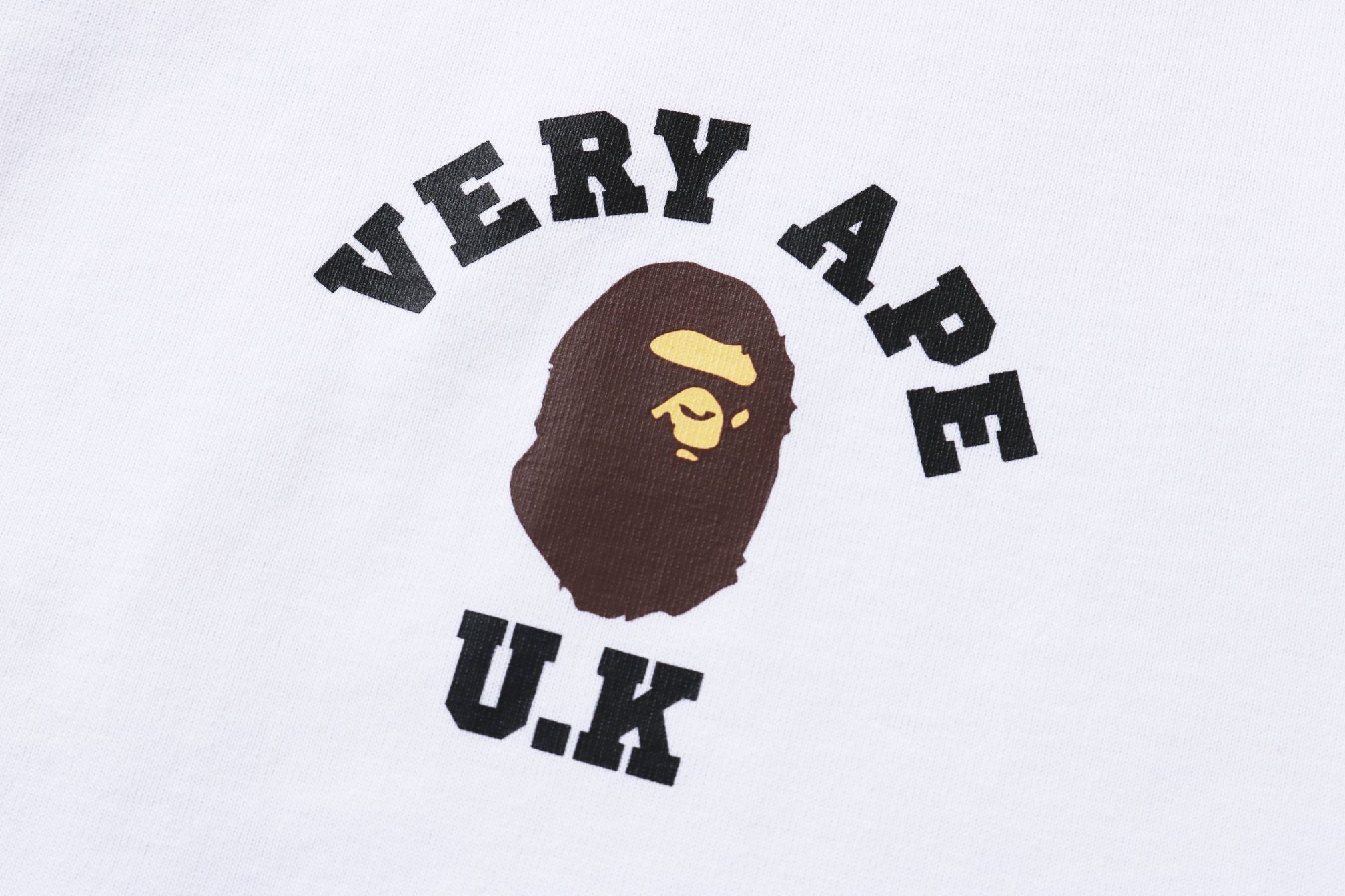 BAPE STORE® LONDON VERY APE COLLEGE RLX TEE – uk.bape.com