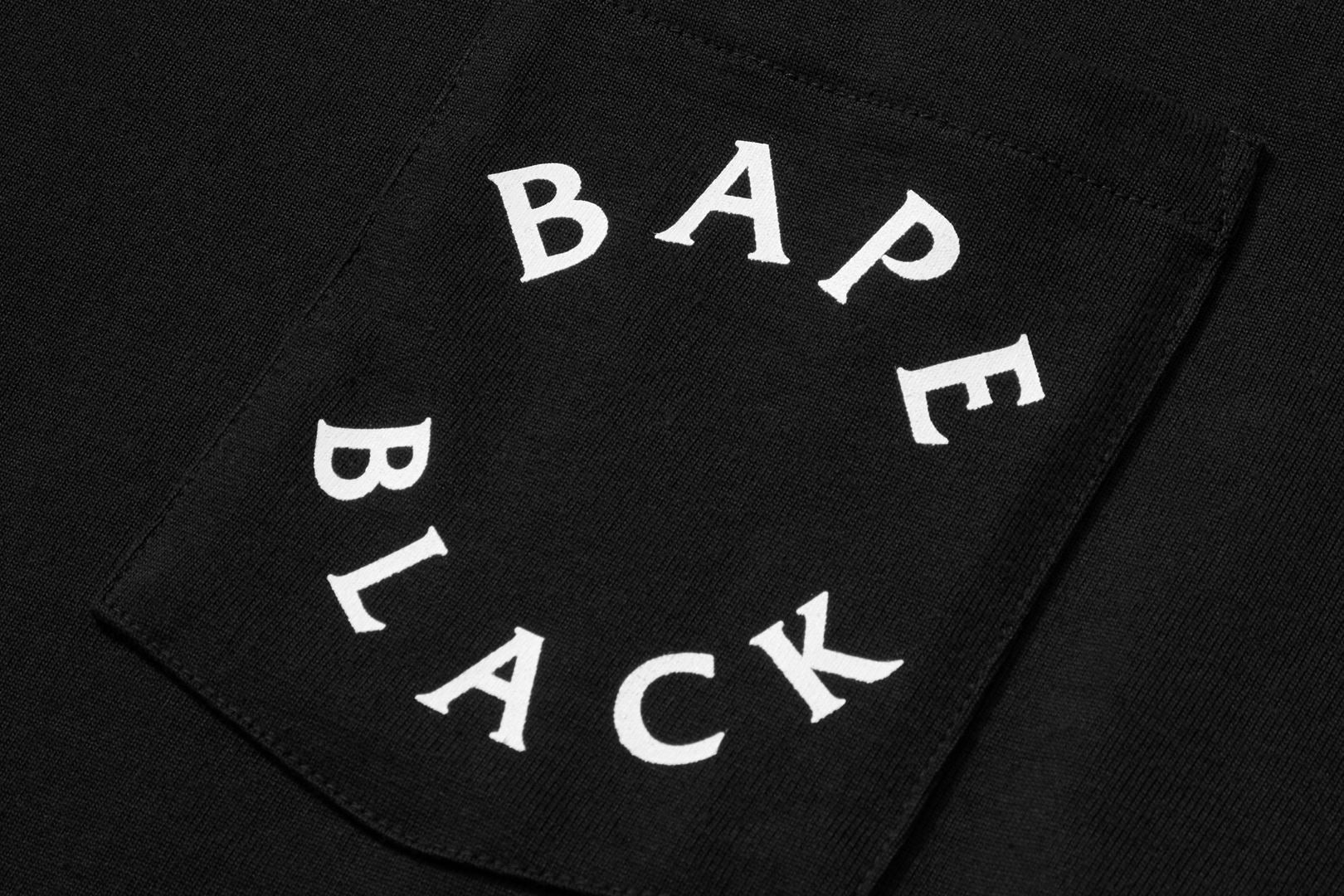 BAPE BLACK Logo tee | Bape official website – uk.bape.com