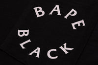 BAPE BLACK APE HEAD POCKET TEE