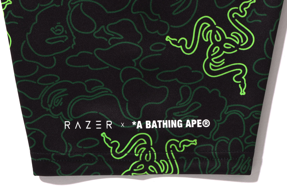 A BATHING APE® X Razer Neon Camo Team Tee Bape official website