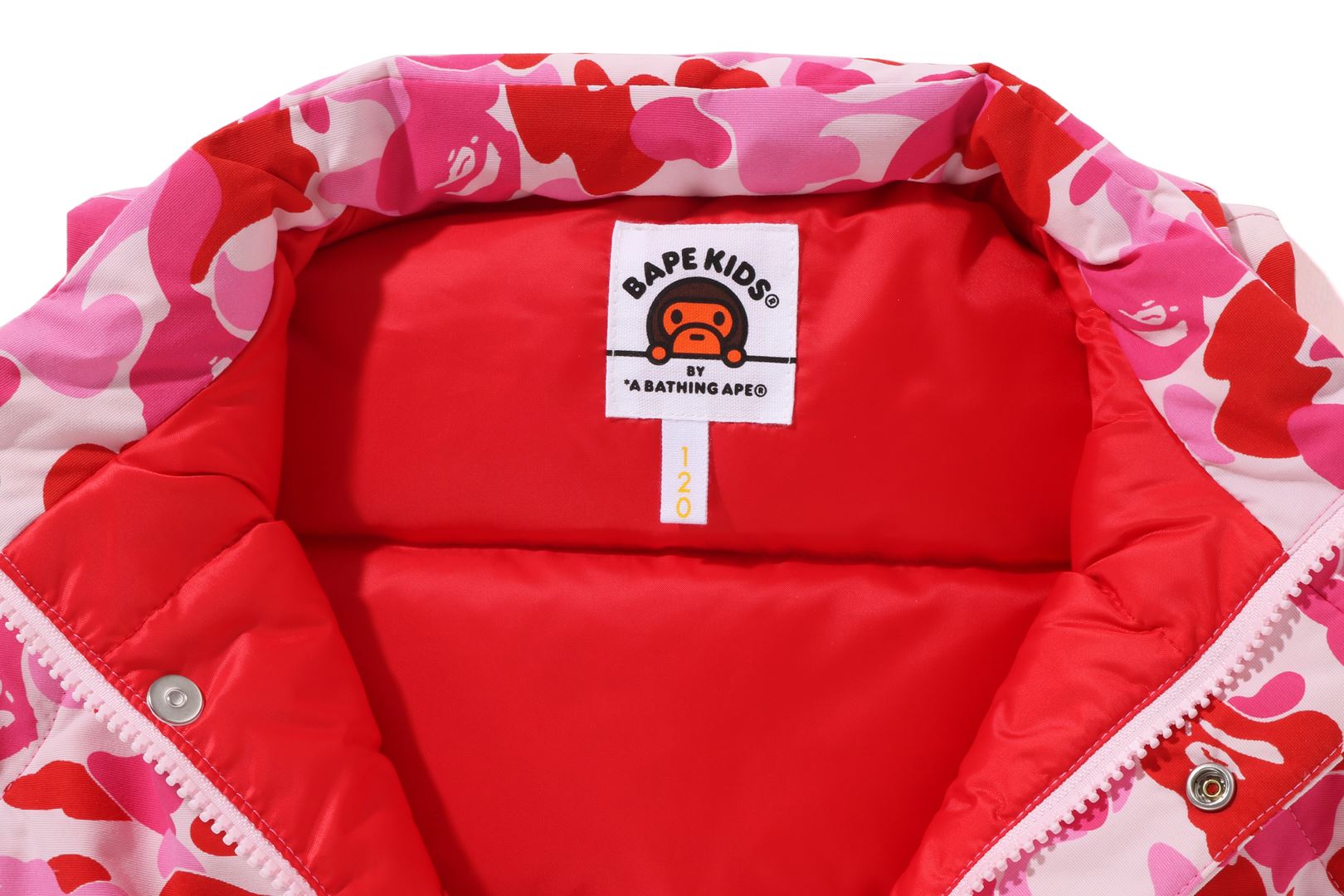 Bape red camo online jacket