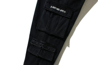 MULTI POCKET LOOSE FIT CARGO DENIM PANTS