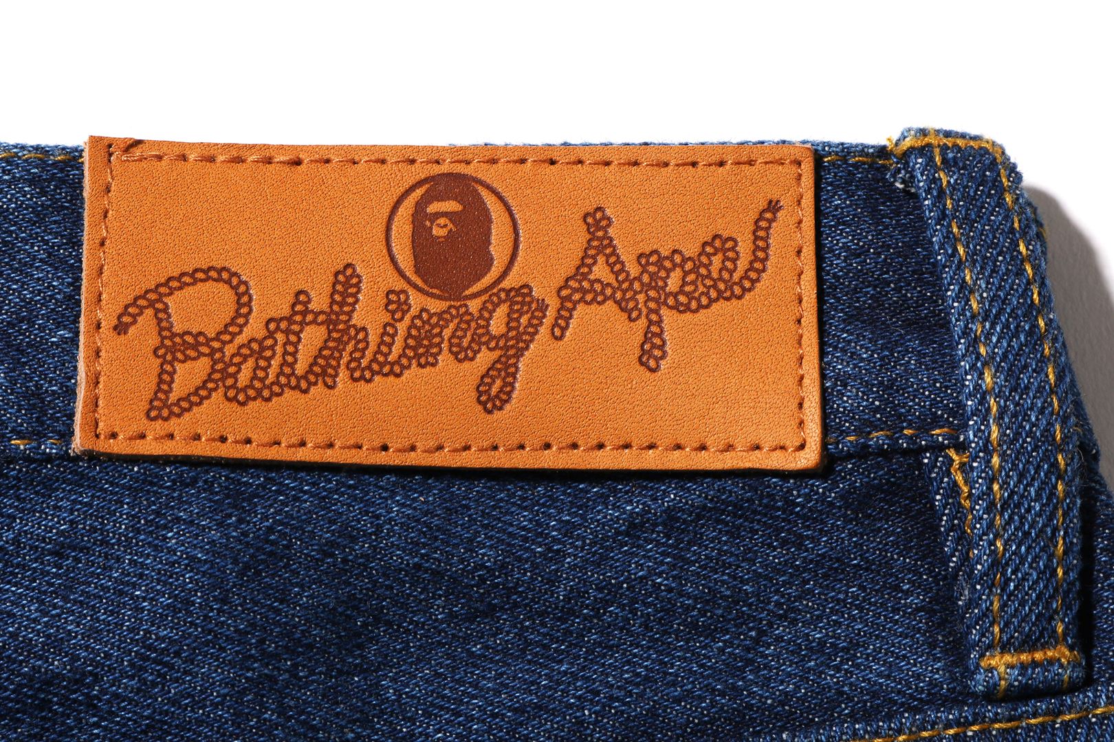 DAMAGED HIGHWAIST WIDE DENIM PANTS – uk.bape.com