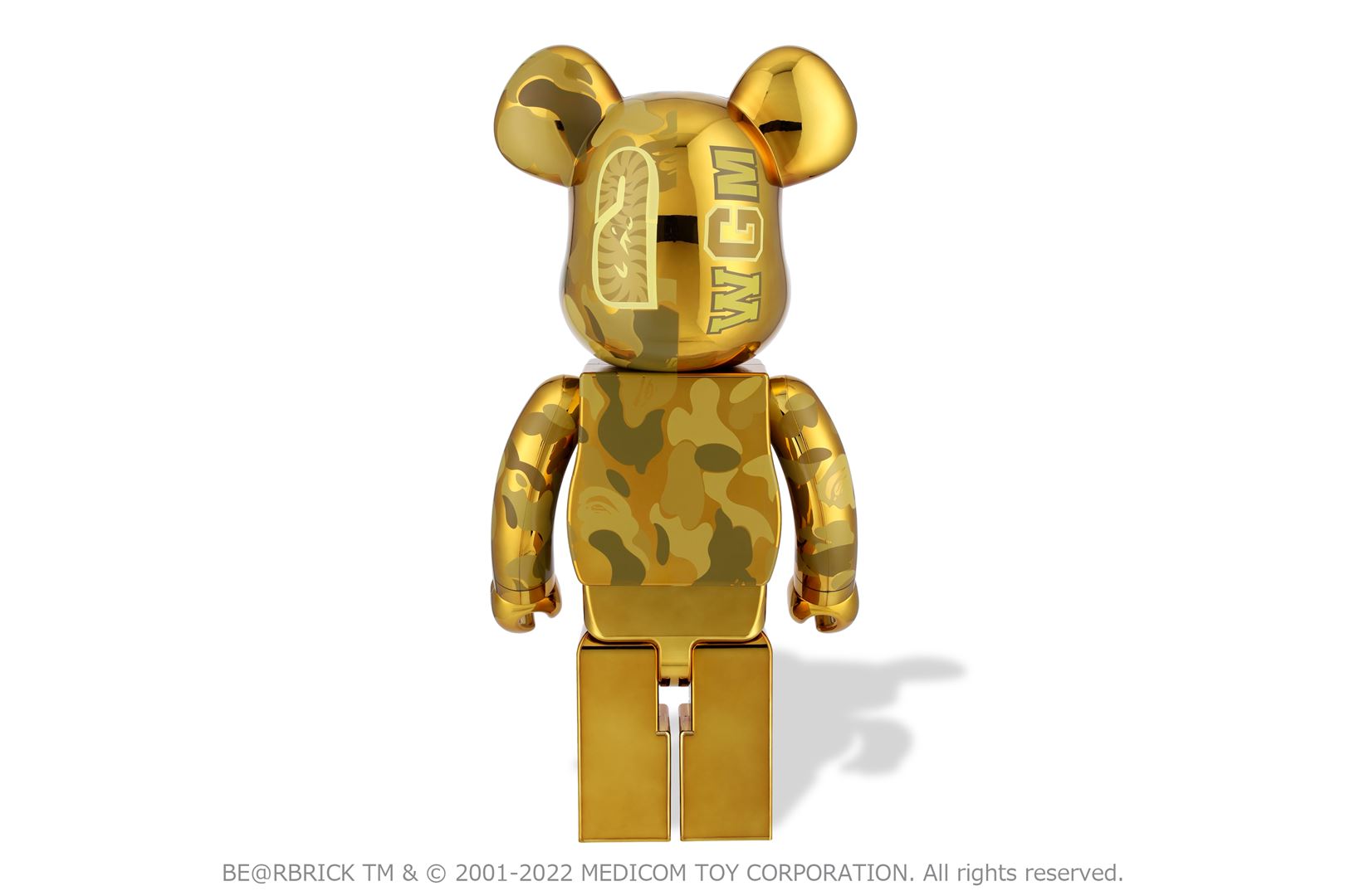 ABC CAMO SHARK BE@RBRICK 1000%