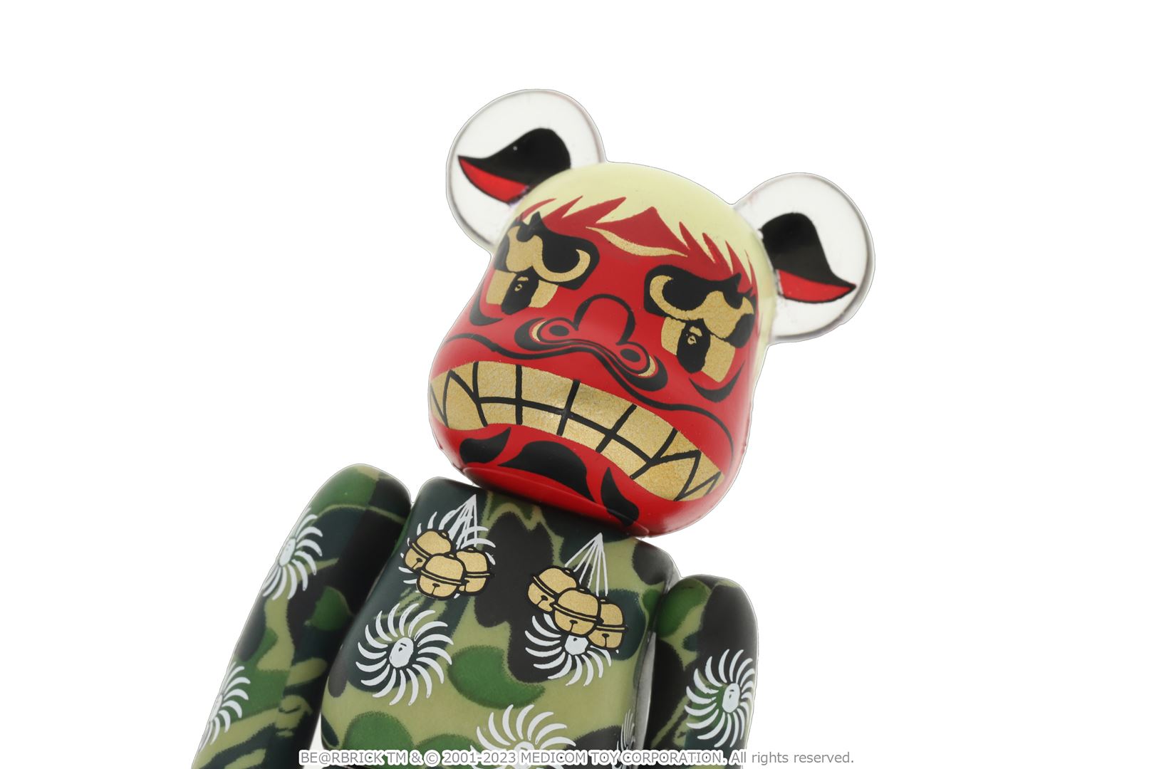 NEW YEAR BE@RBRICK MANEKINEKO SHISHIMAI DARUMA 100% & 400%