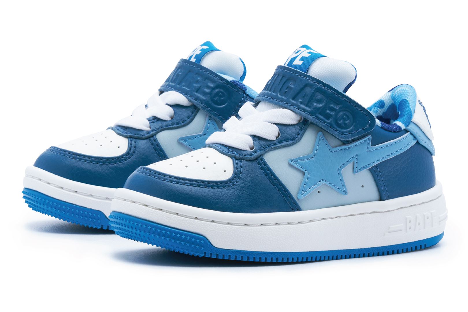 Bape sales shoes blue