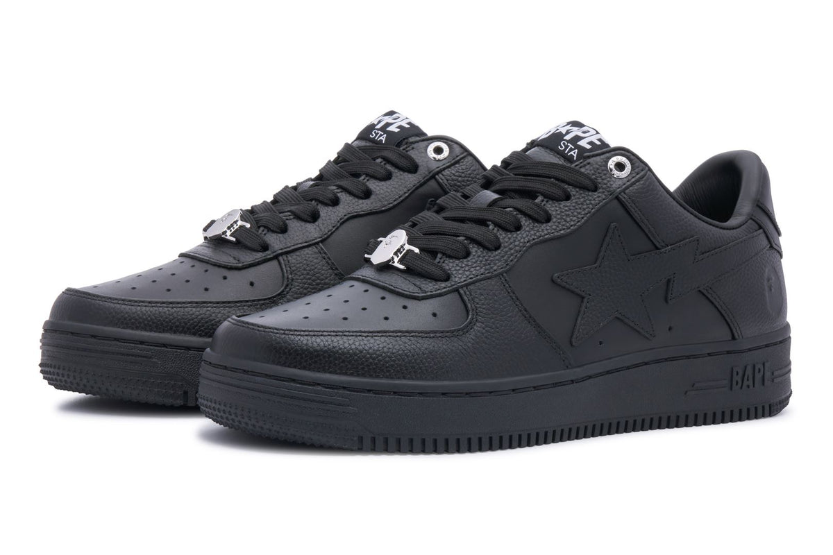 Bapesta shoes black Clearance
