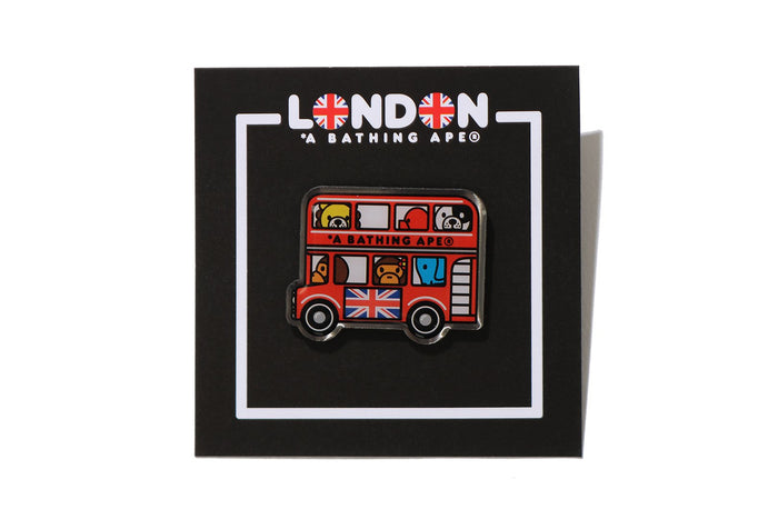 BAPE STORE® LONDON LONDON BUS PINS #1
