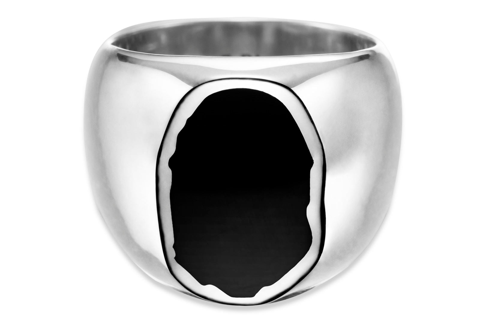 BAPE BLACK 925 SILVER APE HEAD RING – uk.bape.com