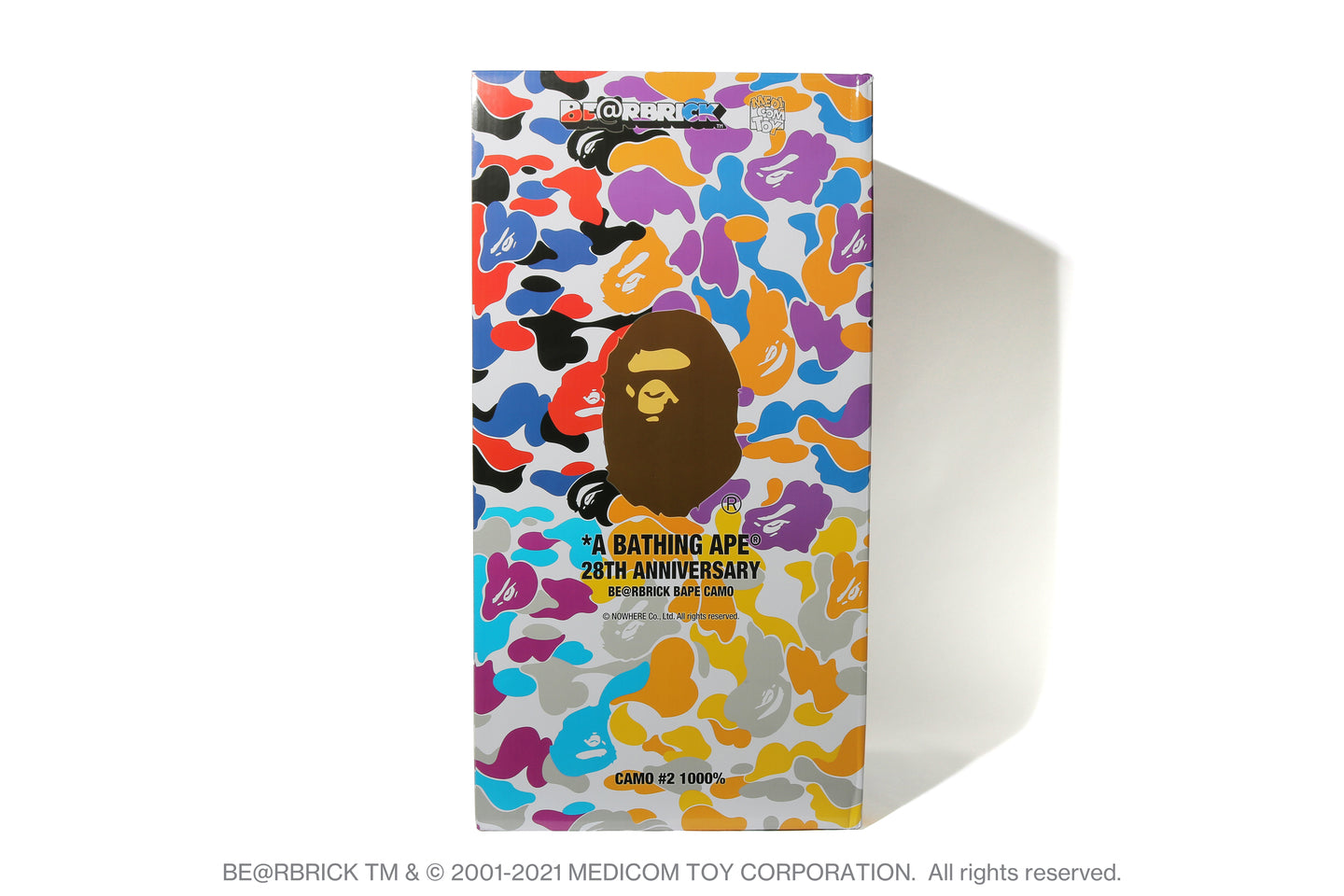 A BATHING APE® 28TH ANNIVERSARY BE@RBRICK BAPE CAMO 1000% – uk