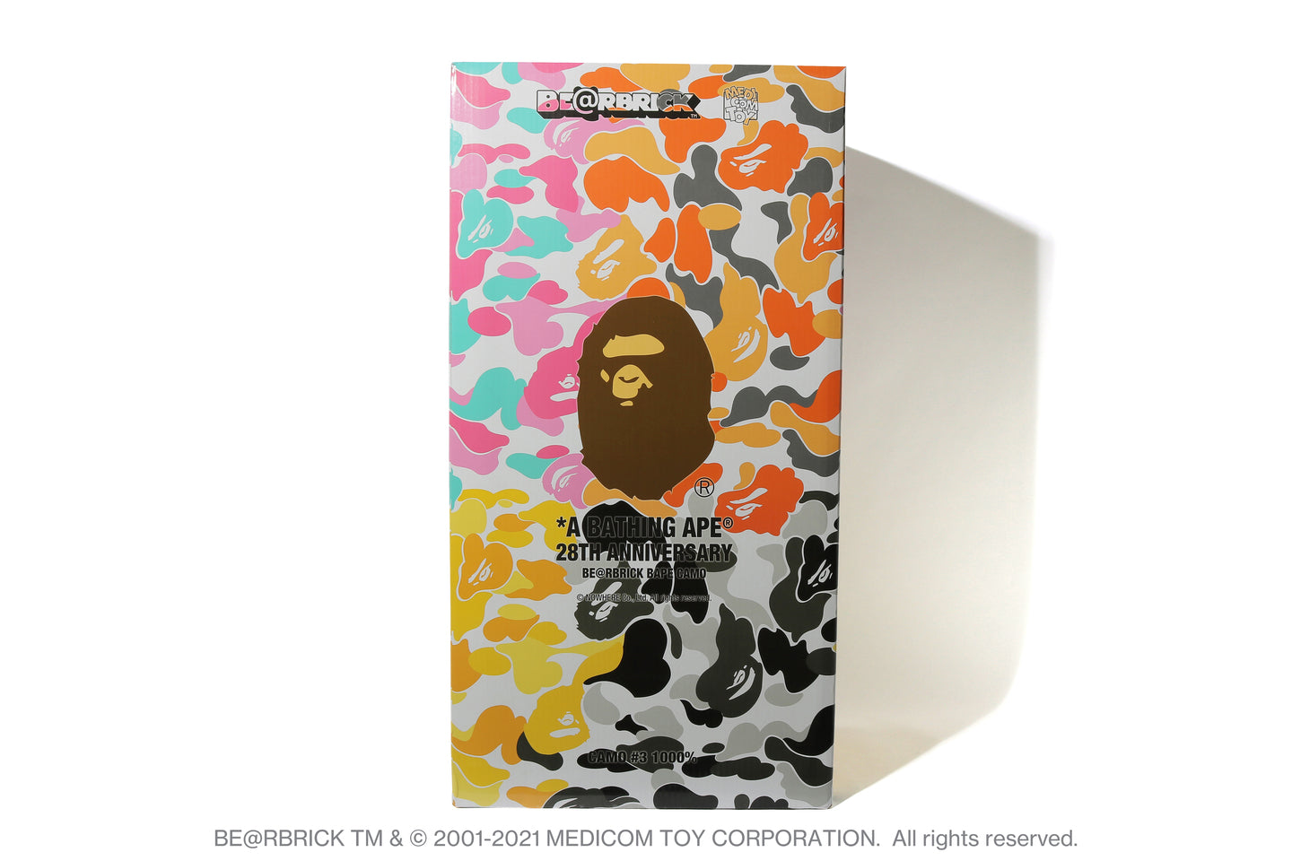 A BATHING APE® 28TH ANNIVERSARY BE@RBRICK BAPE CAMO 1000% – uk