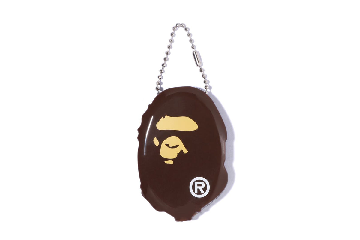 BAPE Ape Head Shoulder Bag Brown