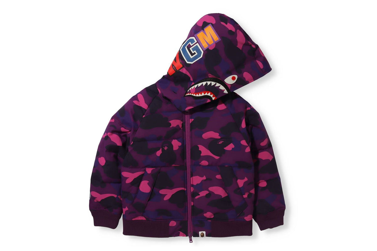 purple bape hoodie