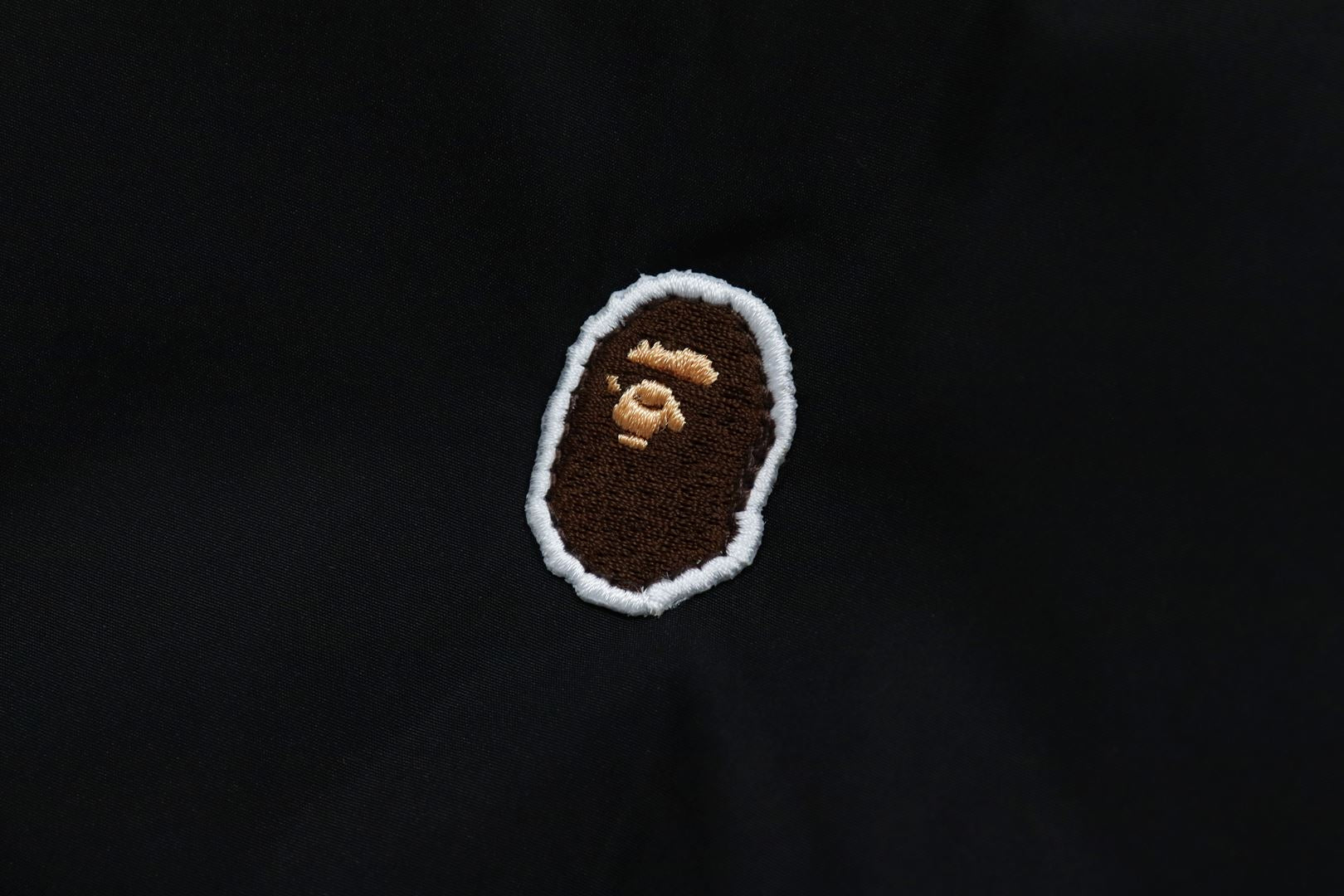 Bape happy new year light down jacket on sale black