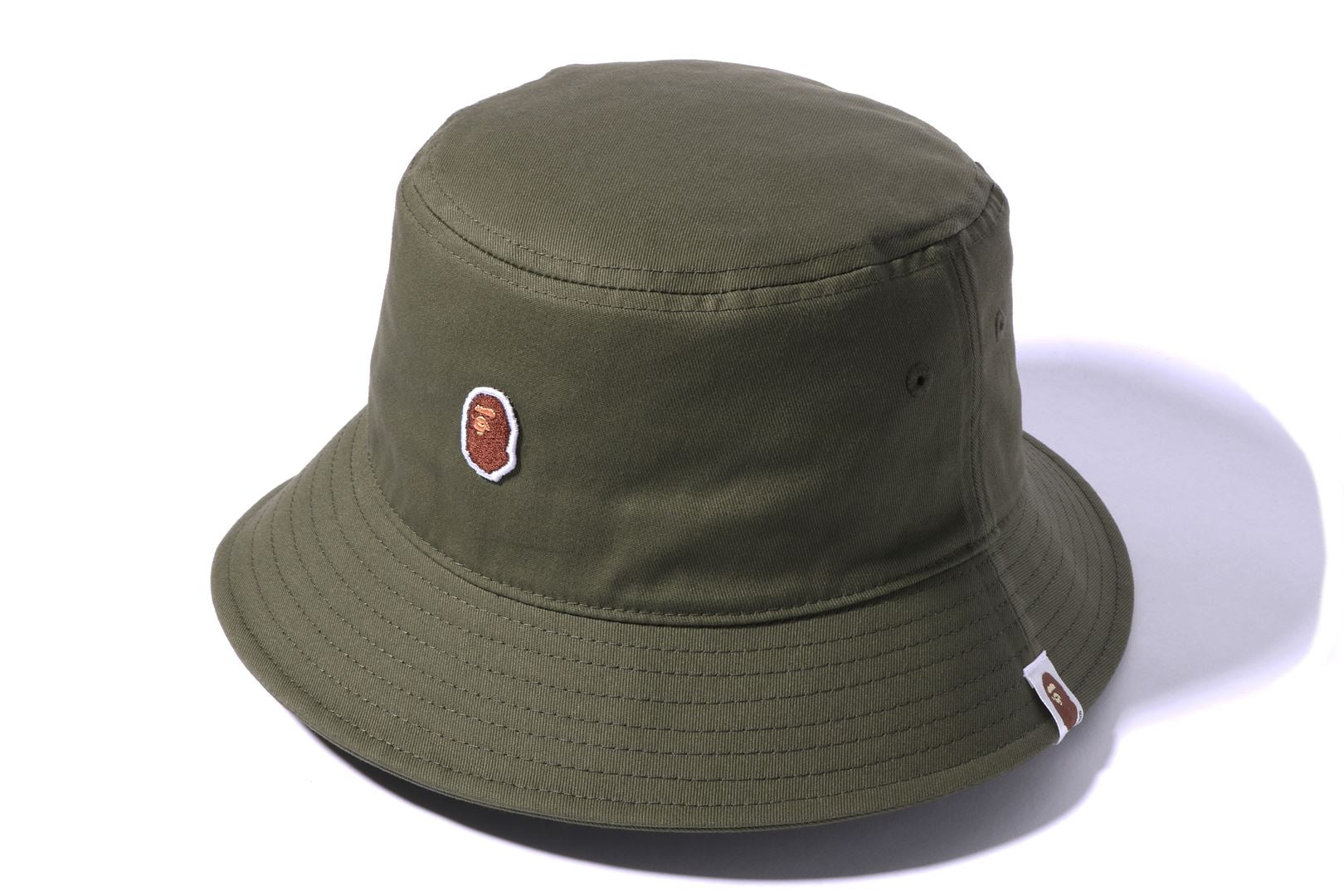 APE HEAD ONE POINT BUCKET HAT