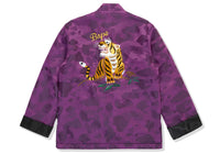 COLOR CAMO PADDED CHINESE JACKET
