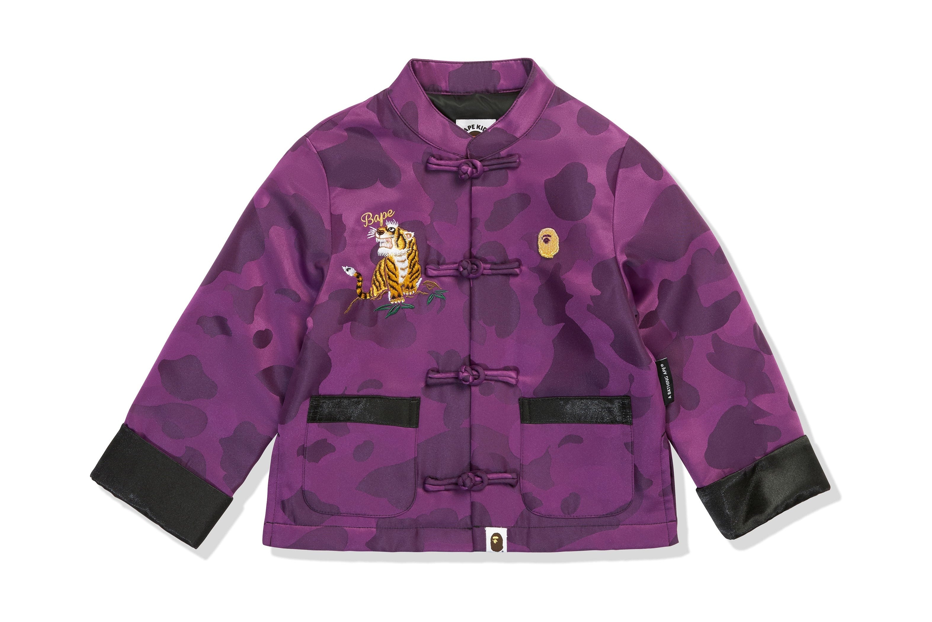 COLOR CAMO PADDED CHINESE JACKET – uk.bape.com