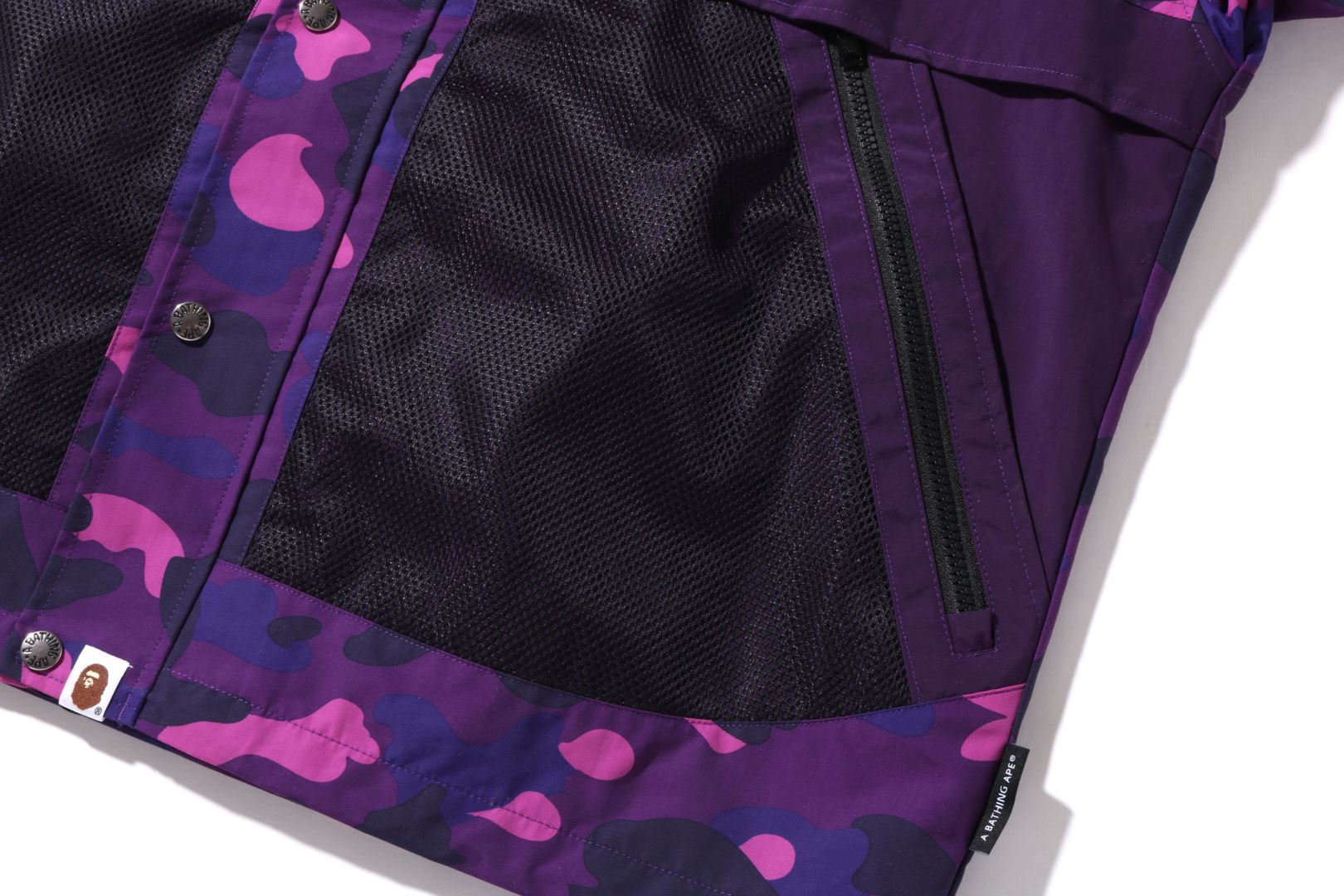 Bape shark hot sale camo purple