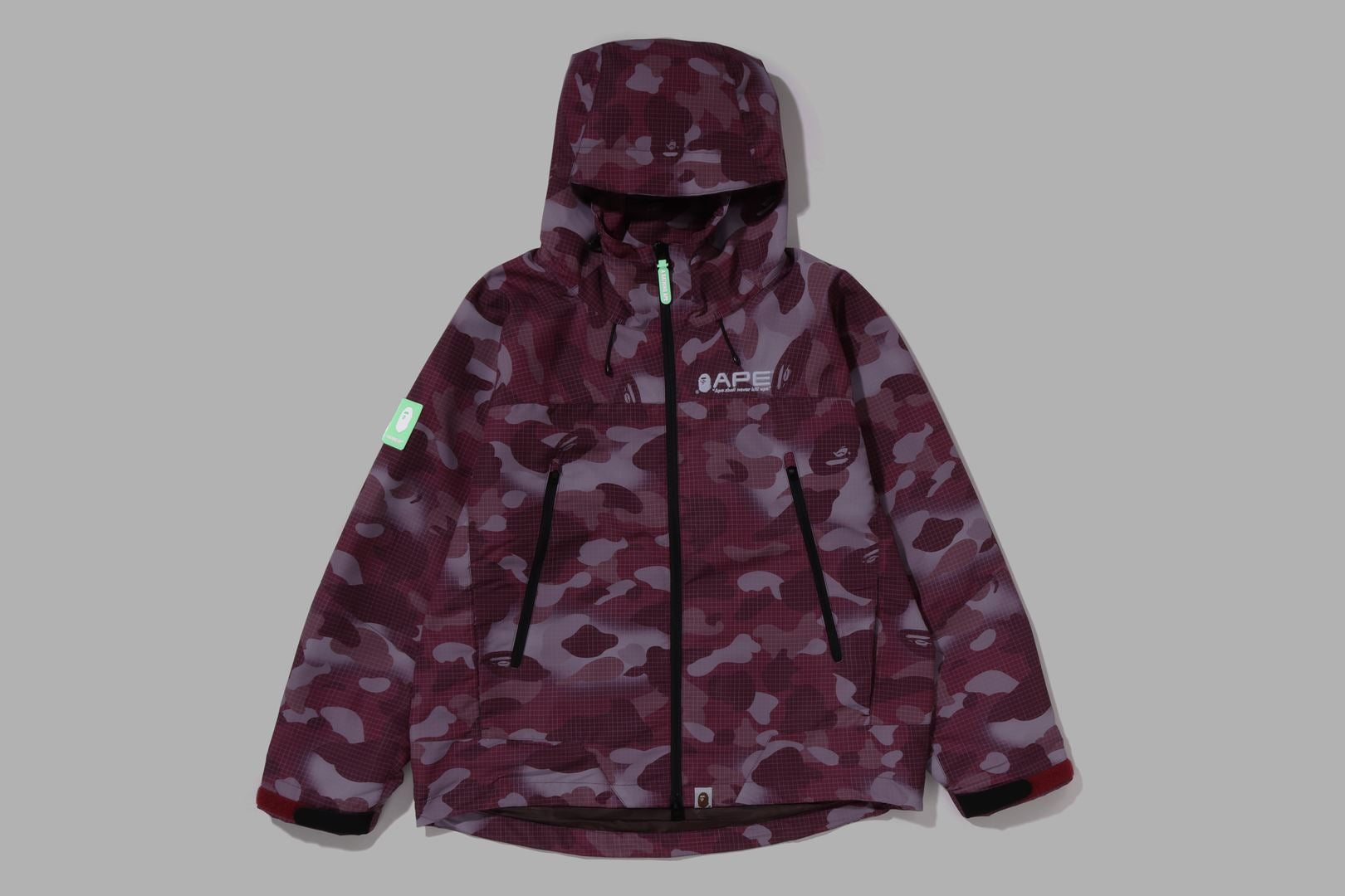 GRID CAMO HOODIE JACKET uk.bape