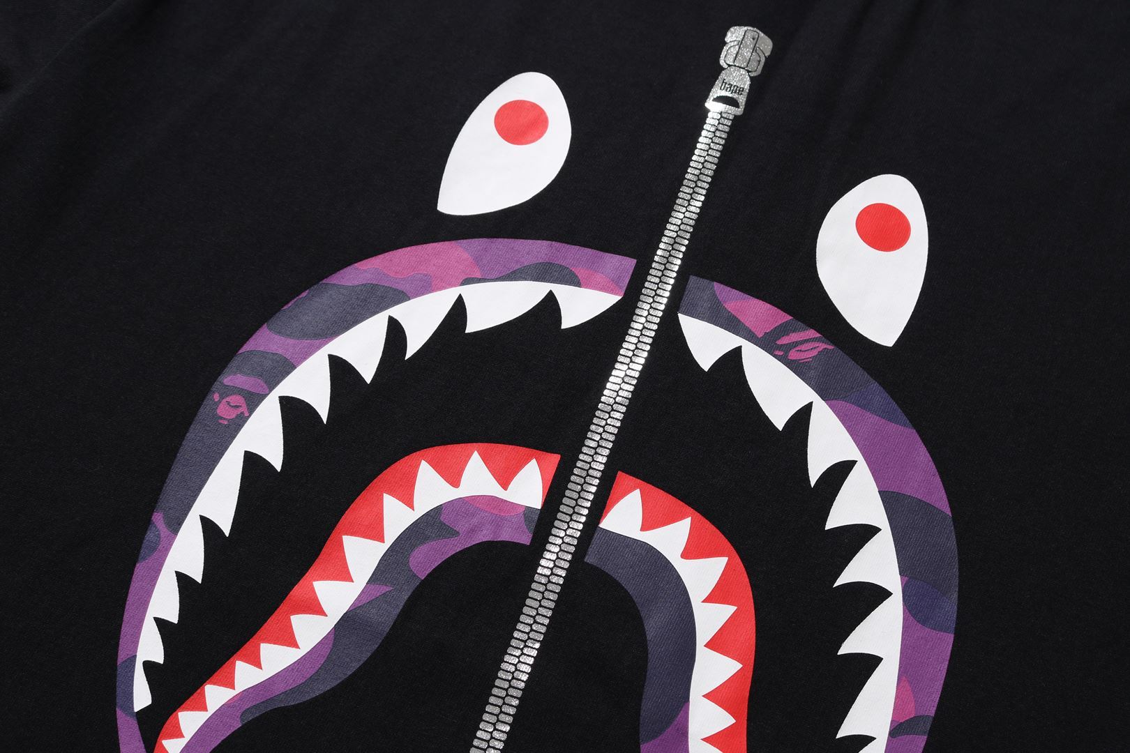 COLOR CAMO SHARK L S TEE