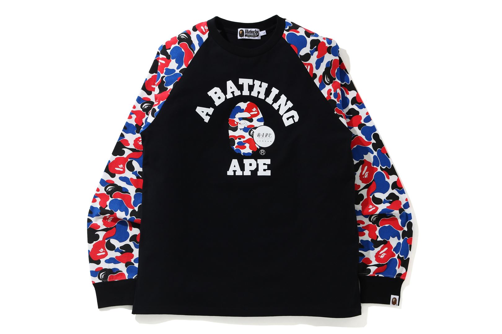 BAPE STORE® LONDON CAMO LONG SLEEVE TEE – uk.bape.com