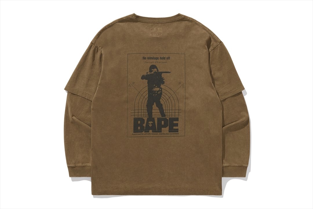 BAPE® X ALPHA LAYERED L/S TEE – uk.bape.com