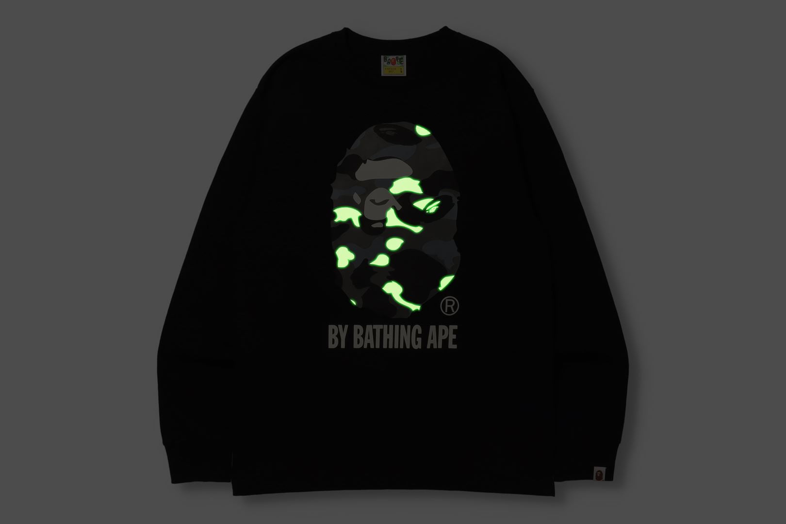 A bathing on sale ape camo shirt