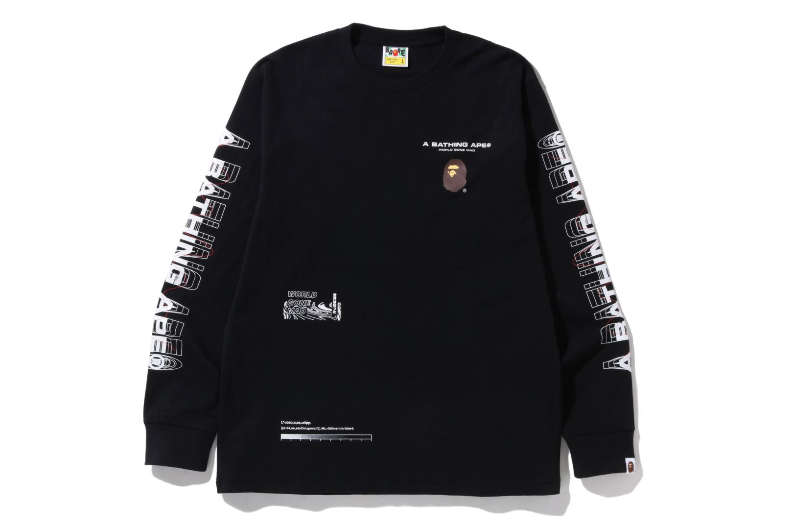 GRAPHIC #2 L/S TEE – uk.bape.com