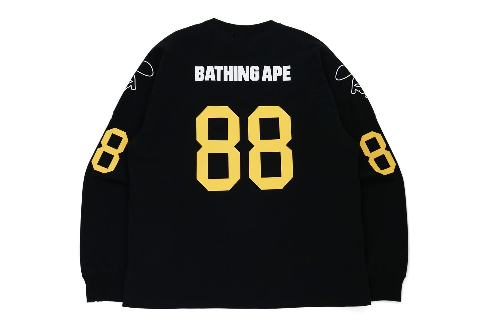 RELAXED FIT FOOTBALL L/S TEE – uk.bape.com