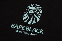 BAPE BLACK LOGO LONG SLEEVE TEE