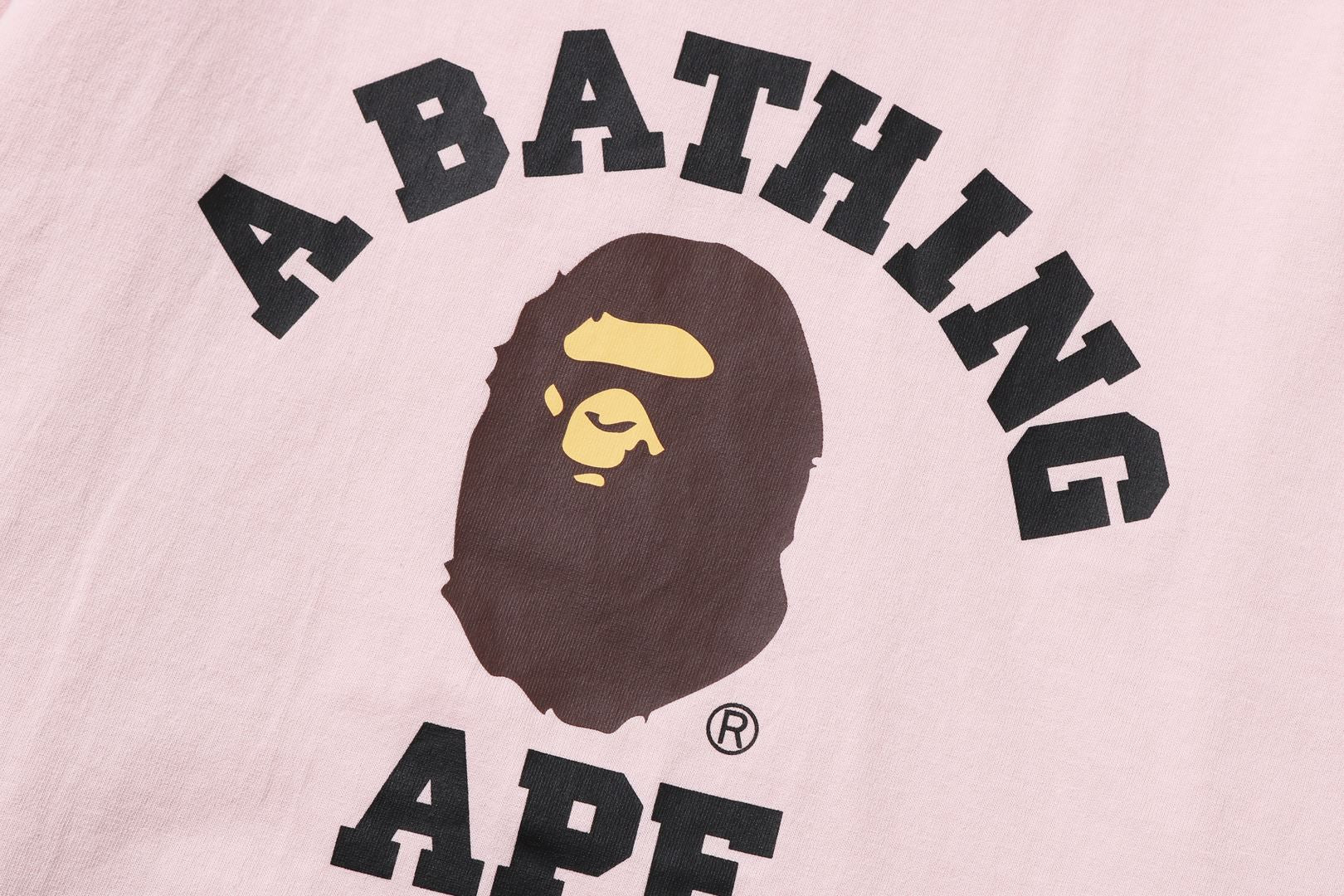 A BATHING APE® College L/S Tee | Bape official website – uk.bape.com