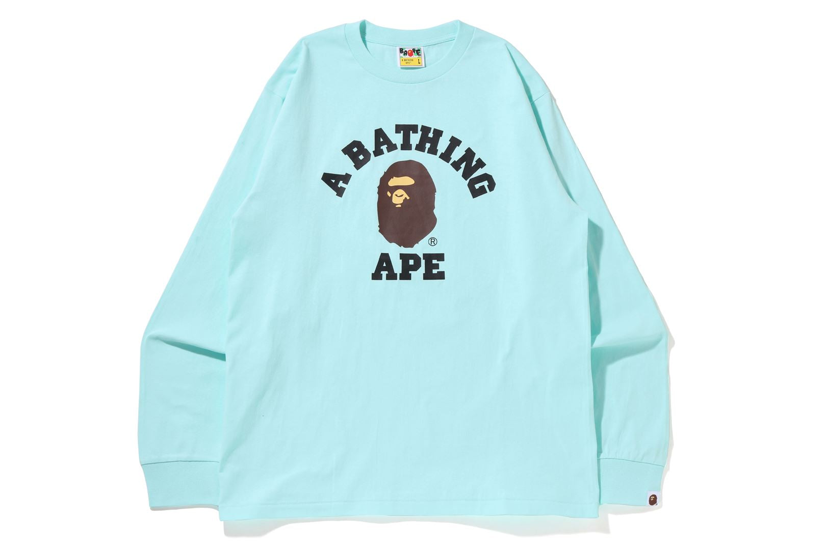 COLLEGE L/S TEE – uk.bape.com