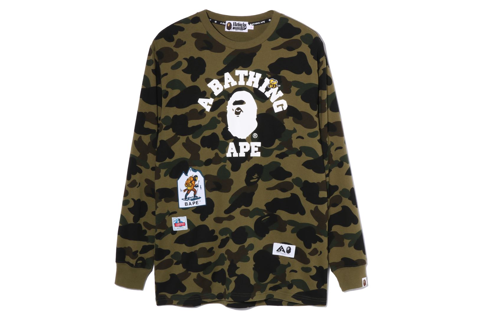 A bathing 2025 ape camo shirt