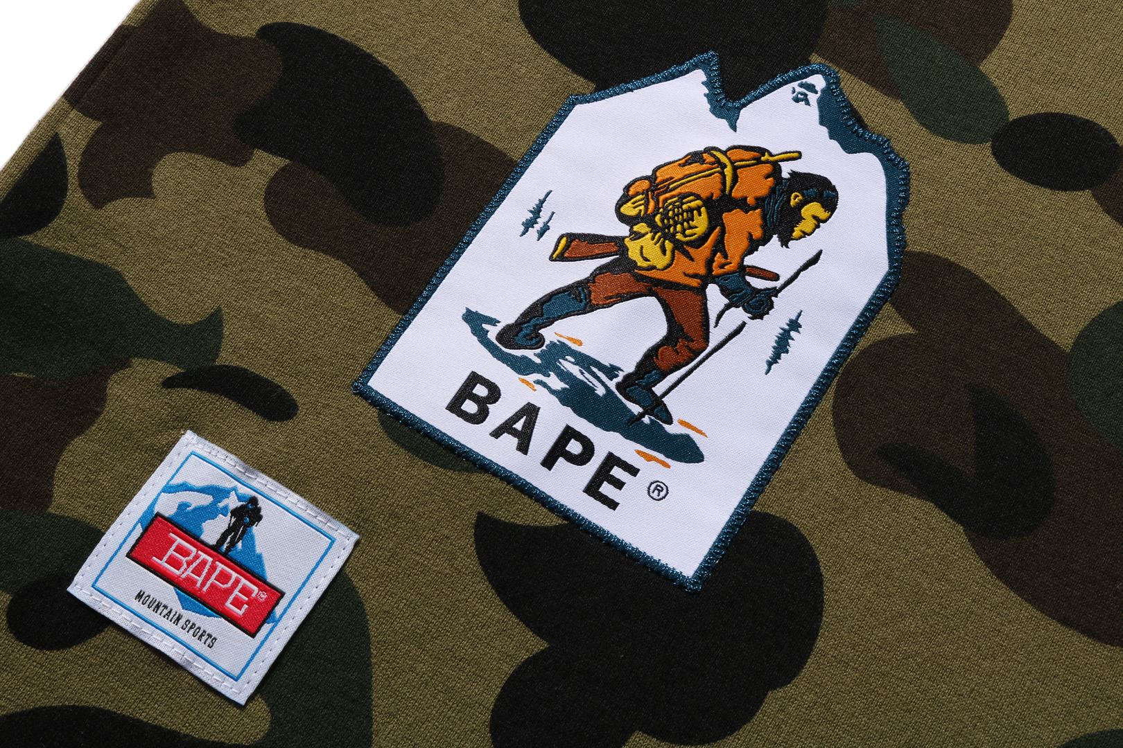 MULTI LABEL 1ST CAMO L/S TEE – uk.bape.com