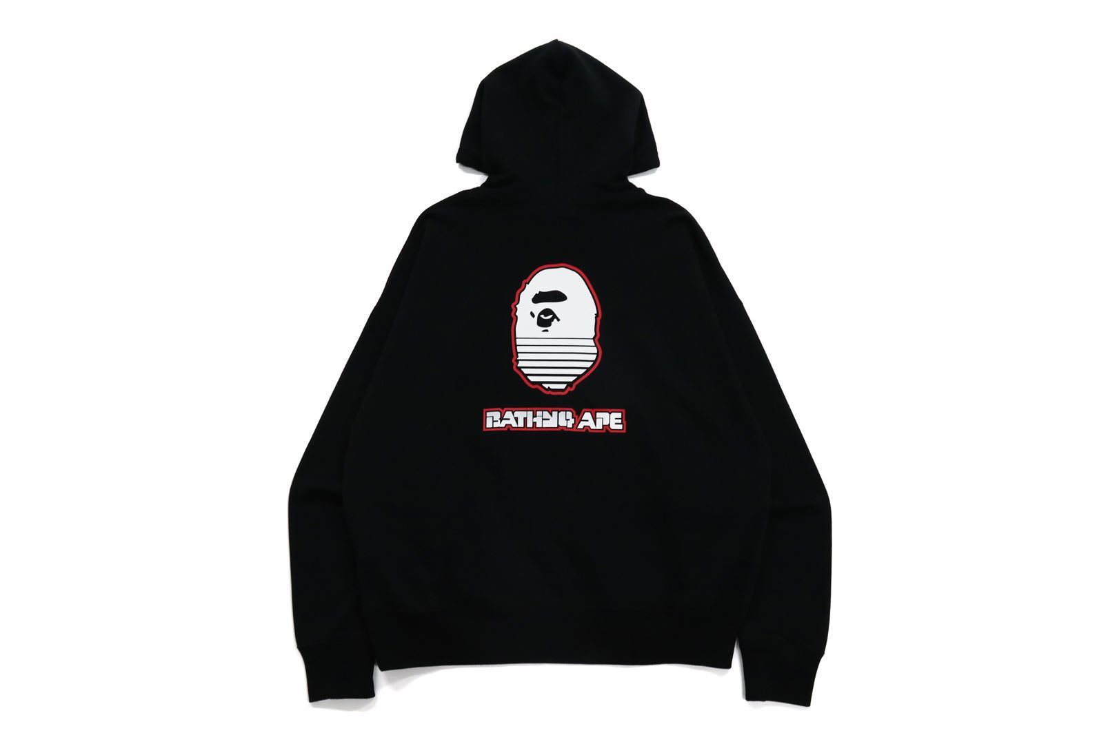 GRAPHIC 1 LOOSE FIT PULLOVER HOODIE uk.bape