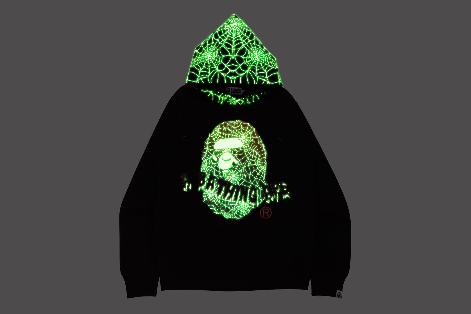 Bape glow in the dark jacket sale